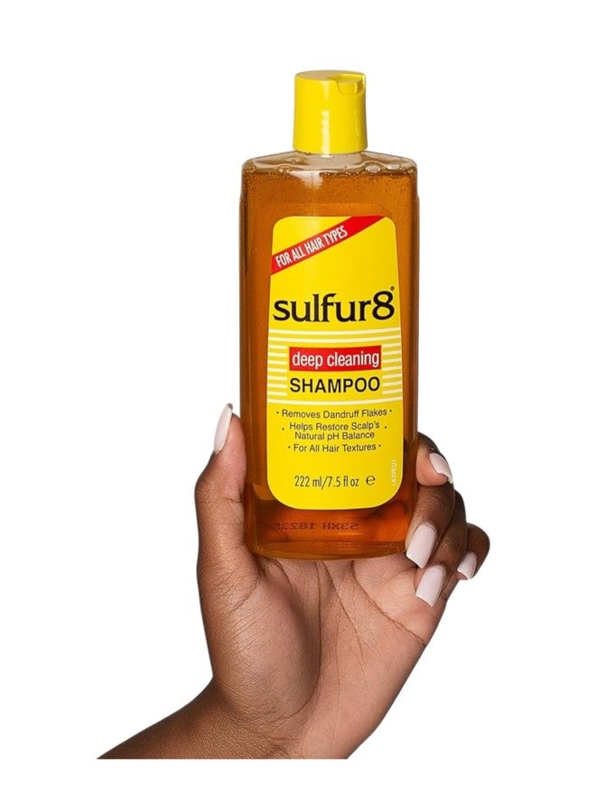 Sulfur 8 Sulfur8 Anti-Dandruff Hair & Scalp Care Duo Shampoo 7.5 oz with Conditioner 2 oz – Medicated Treatment with Sulfur & Salicylic Acid - Image 2